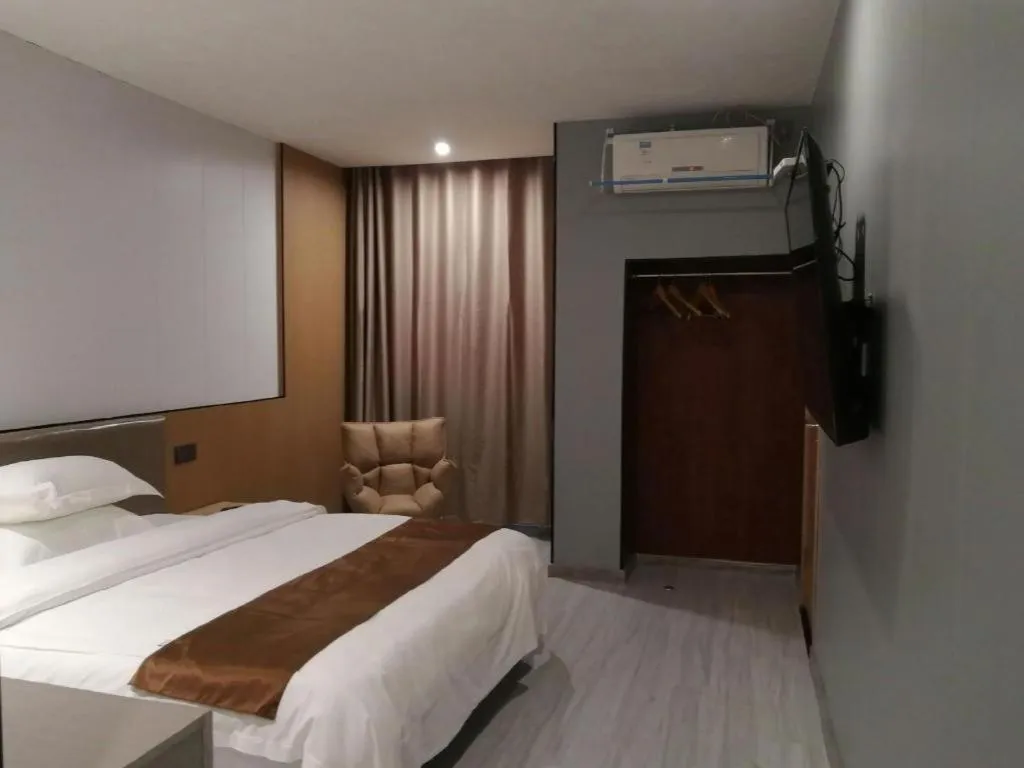 Bed in Kaibin International Hotel Jingdezhen