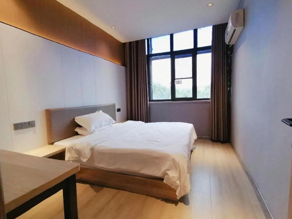 Bed in Kaibin International Hotel Jingdezhen