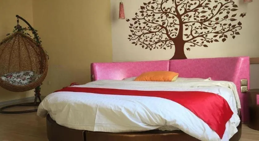 Bed in Kaibin International Hotel Jingdezhen