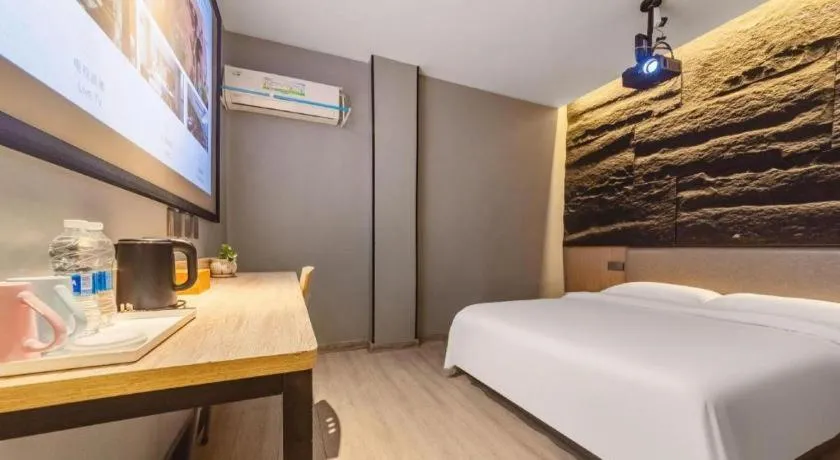 Bed in Kaibin International Hotel Jingdezhen