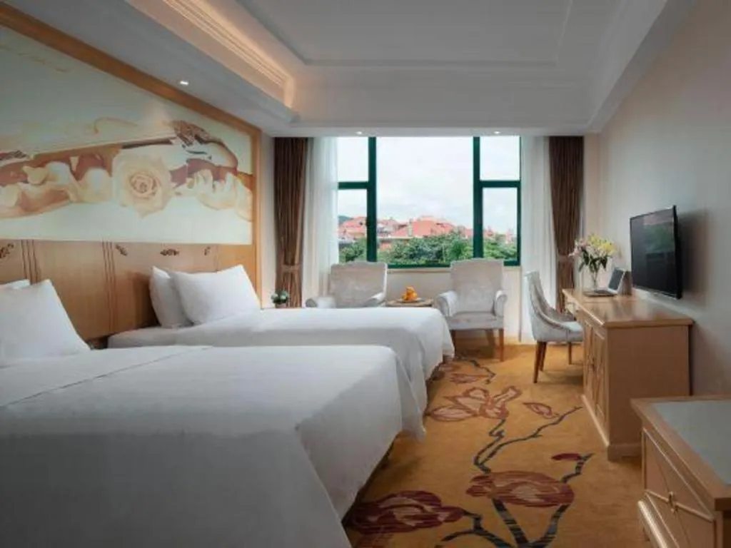 Bed in Vienna Classic Hotel Zhangzhou Longchi Center