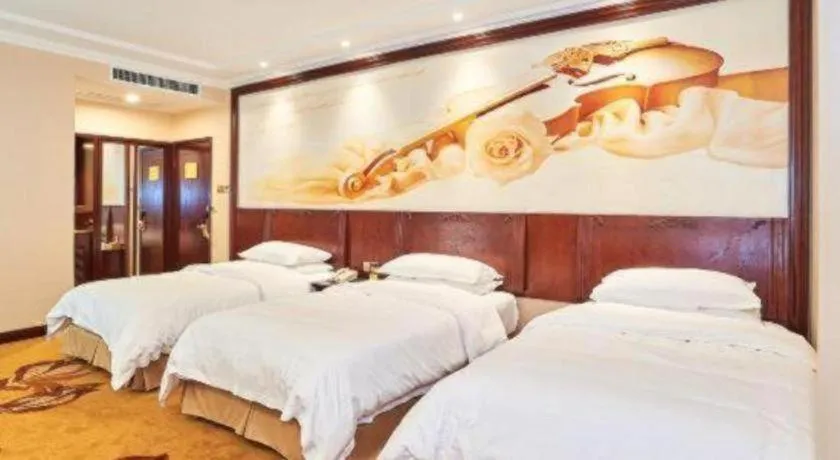 Bed in Vienna Classic Hotel Zhangzhou Longchi Center