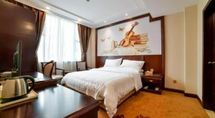 Bed in Vienna Classic Hotel Zhangzhou Longchi Center