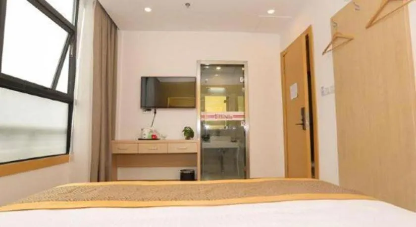 Bed in Shell Shanghai Jiading Nanxiang Town Minzhu Street Hotel