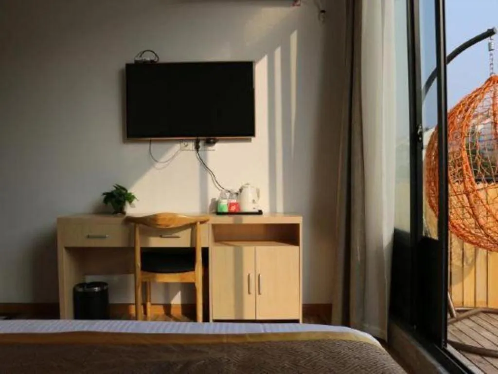 Bed in Shell Shanghai Jiading Nanxiang Town Minzhu Street Hotel