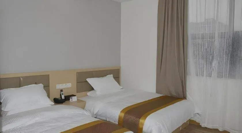 Bed in Shell Shanghai Jiading Nanxiang Town Minzhu Street Hotel