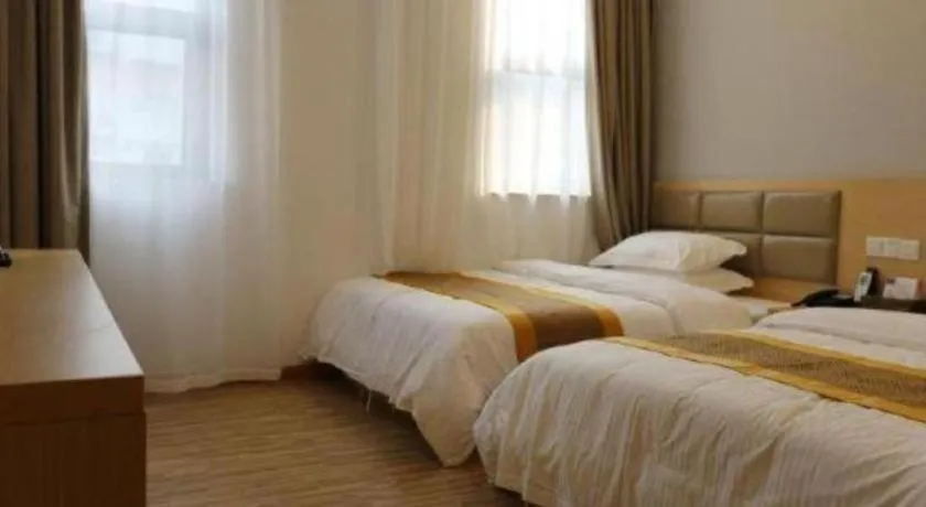 Bed in Shell Shanghai Jiading Nanxiang Town Minzhu Street Hotel