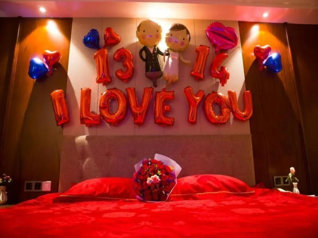 Bed in GreenTree Eastern Hotel Handan Daming Bus Station