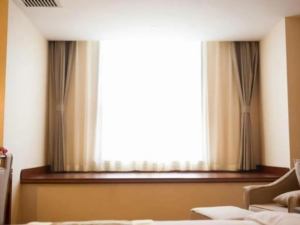 Bed in GreenTree Eastern Hotel Handan Daming Bus Station