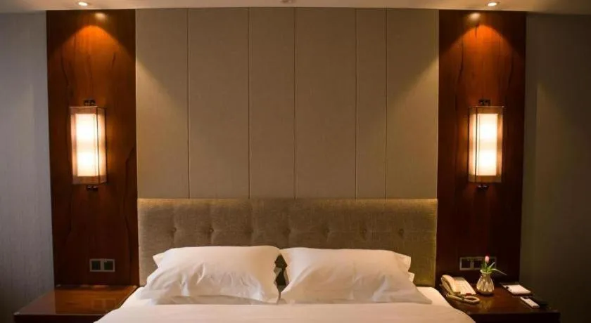 Bed in GreenTree Eastern Hotel Handan Daming Bus Station