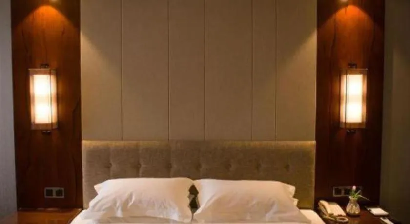 Bed in GreenTree Eastern Hotel Handan Daming Bus Station