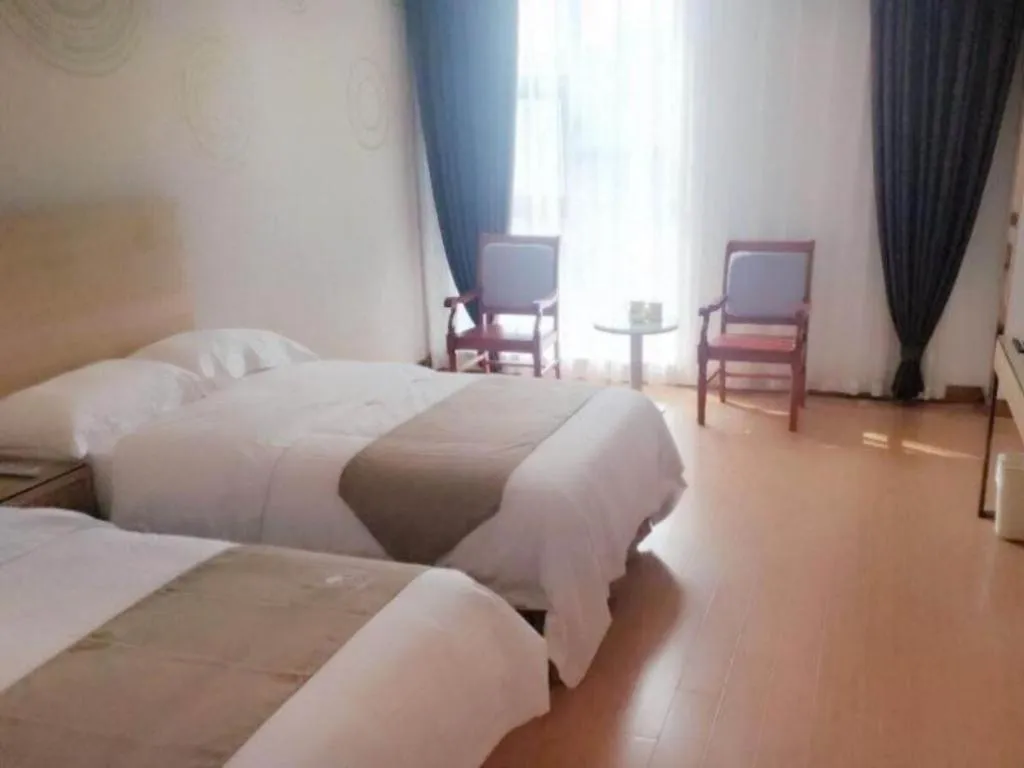 Bed in GreeTree Inn Huainan Jinjialing Road Oriental General Hospital