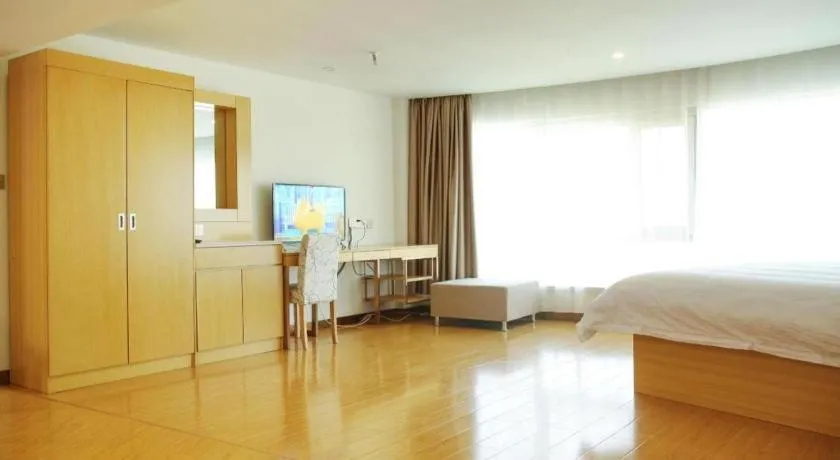 Bed in GreenTree Inn Binzhou Bus Station