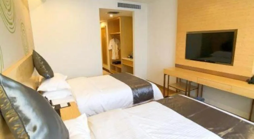 Bed in GreenTree Inn Chengde Shuangyu District Shuangtashan