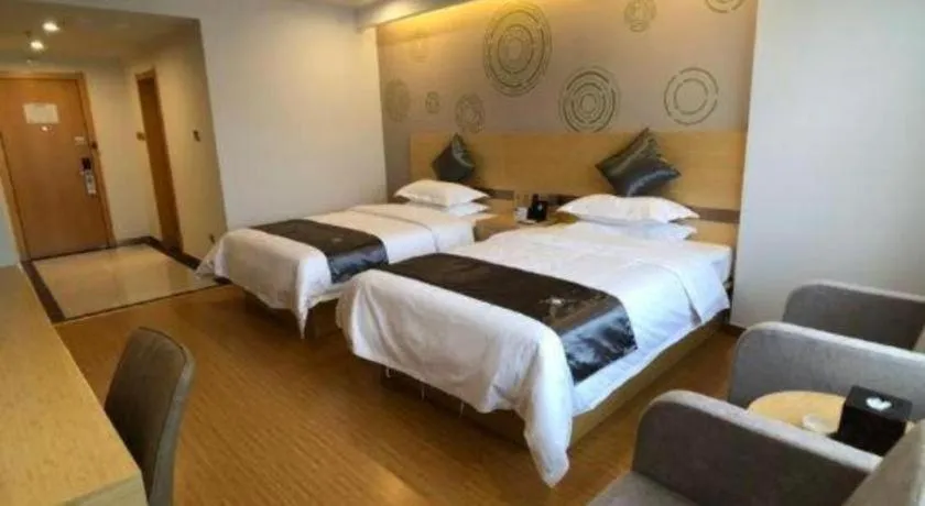 Bed in GreenTree Inn Chengde Shuangyu District Shuangtashan