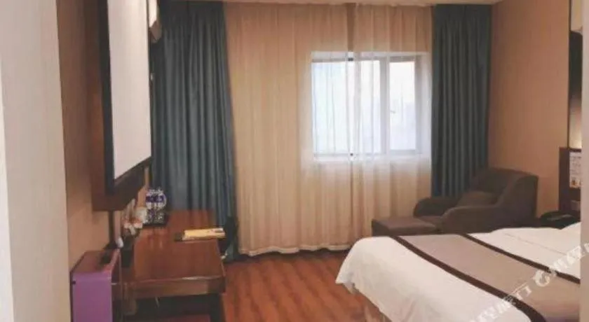 Bed in GreenTree Alliance Ningbo South Train Station Shunde Road Hotel