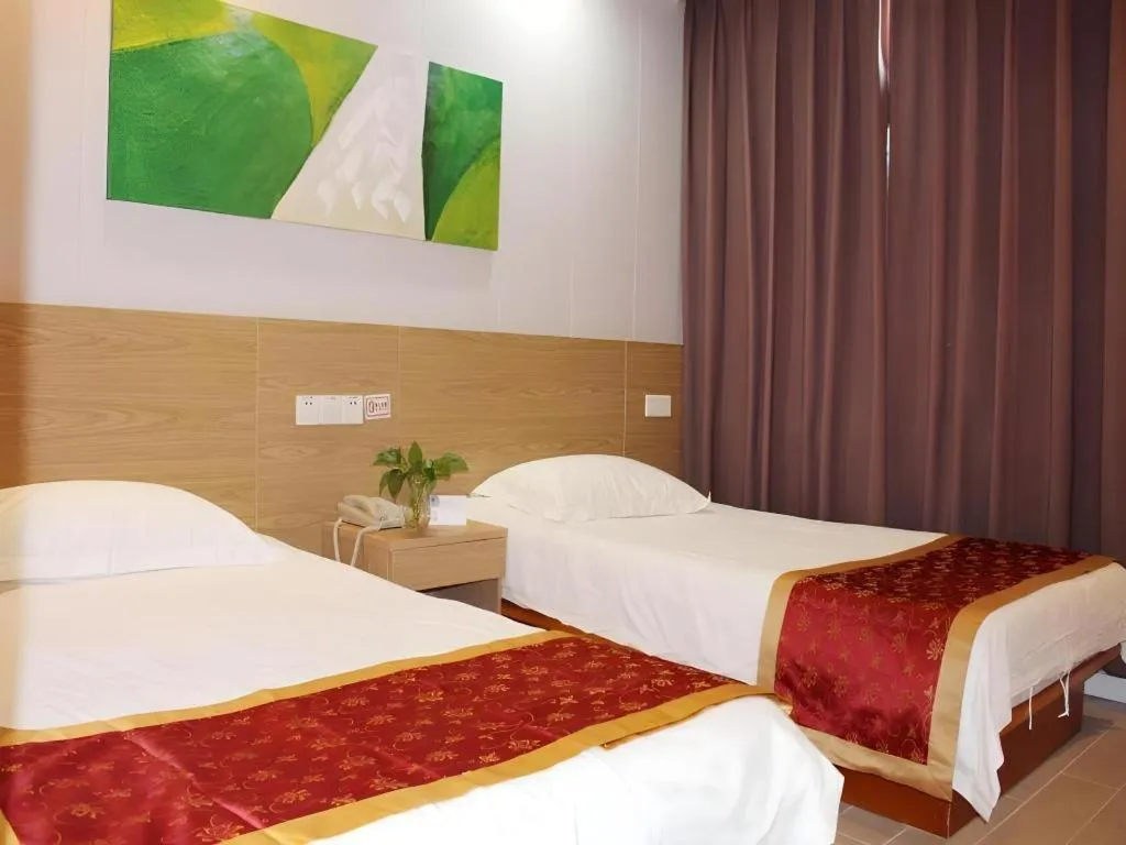 Bed in Shell Shanghai Yangpu District Shuangyang Road Hotel