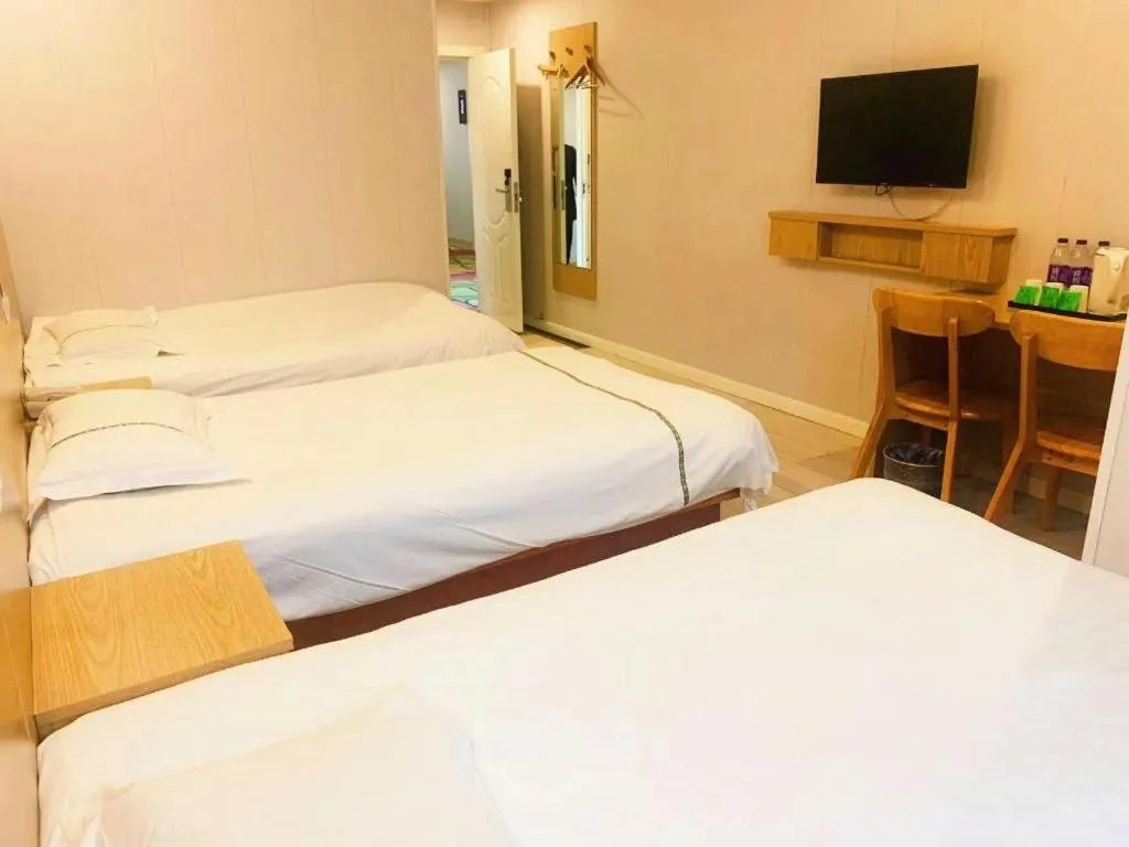 Bed in Shell Shanghai Yangpu District Shuangyang Road Hotel