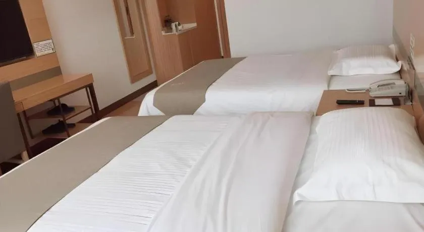 Bed in GreenTree Inn Hefei Changfeng County Gangji Town Jingang Avenue Express Hotel