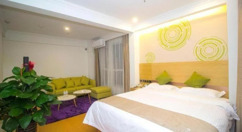 Bed in GreenTree Inn Weifang Kuiwen District Beiwang Jiale