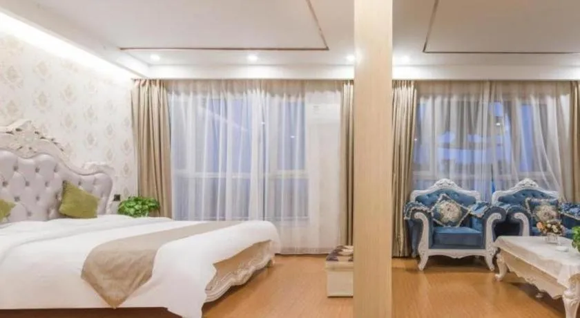 Bed in GreenTree Inn Weifang Kuiwen District Beiwang Jiale