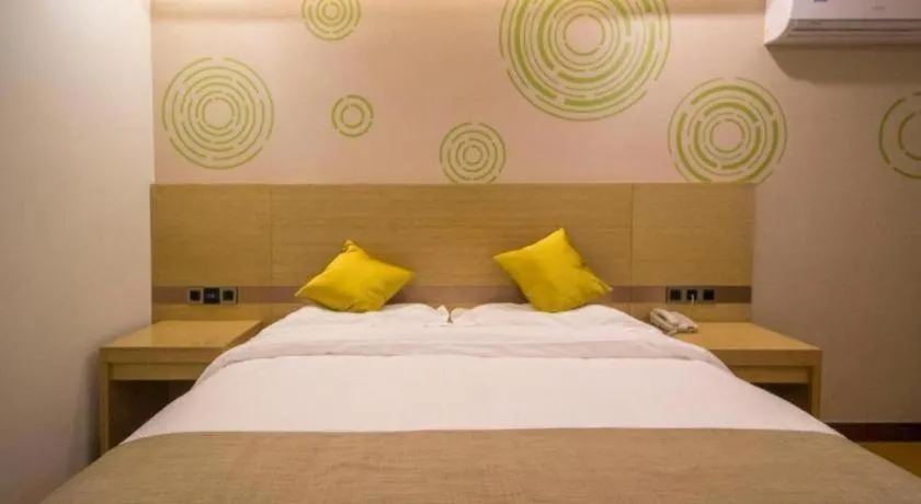 Bed in GreenTree Inn Weifang Kuiwen District Beiwang Jiale