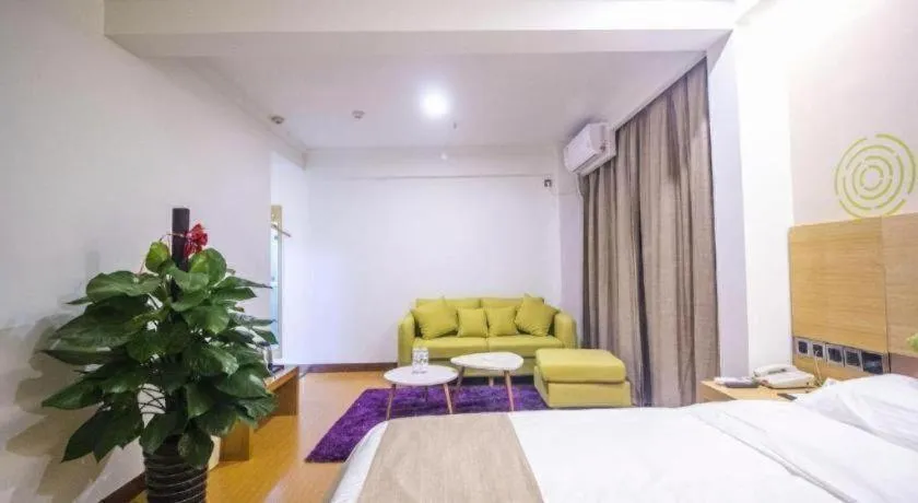 Bed in GreenTree Inn Weifang Kuiwen District Beiwang Jiale