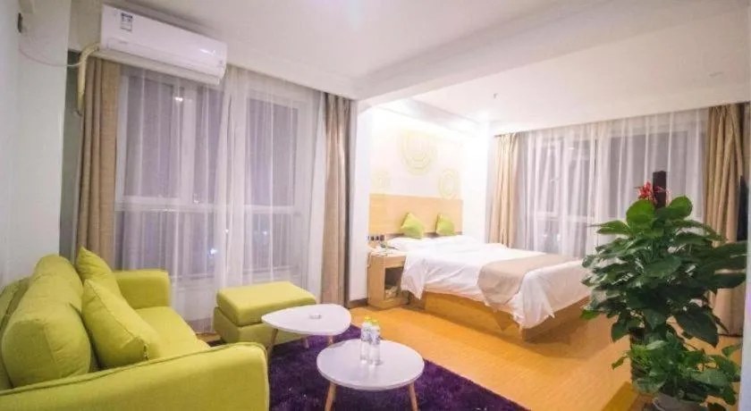 Bed in GreenTree Inn Weifang Kuiwen District Beiwang Jiale