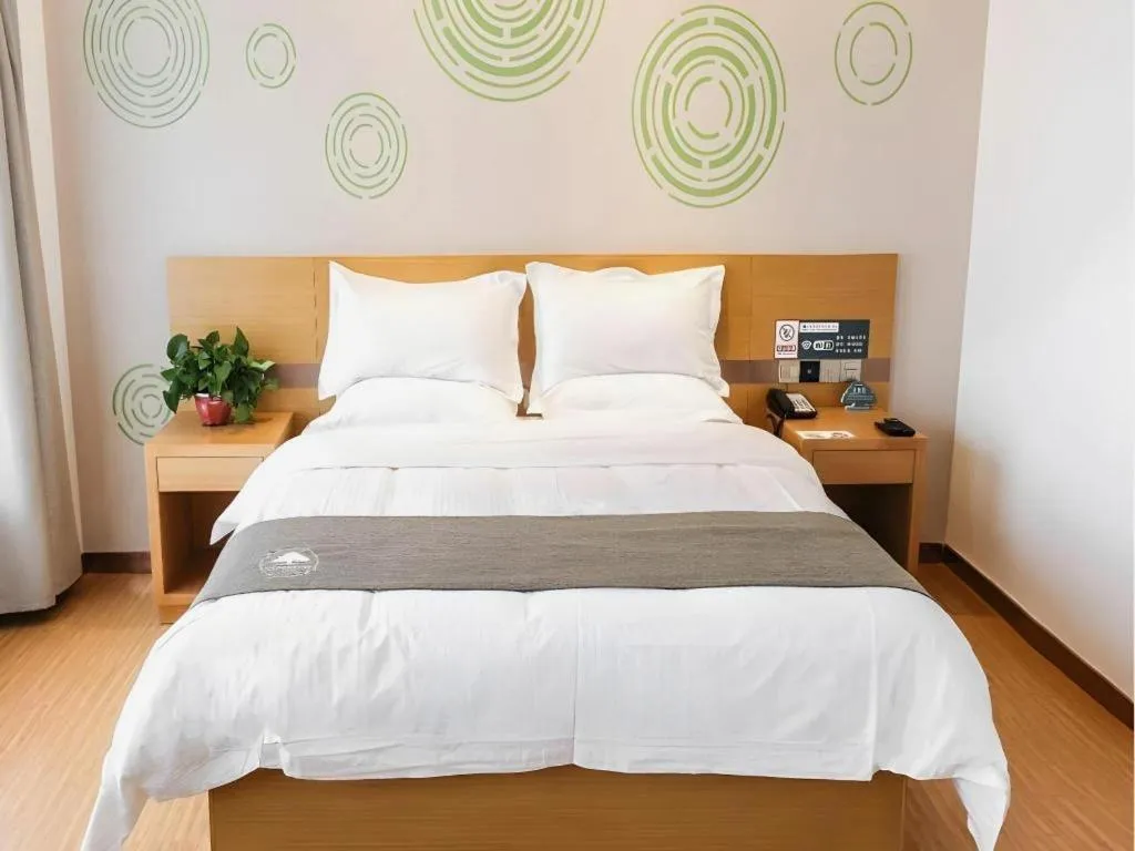 Bed in GreenTree Inn Shangqiu Ningling County Bus Station