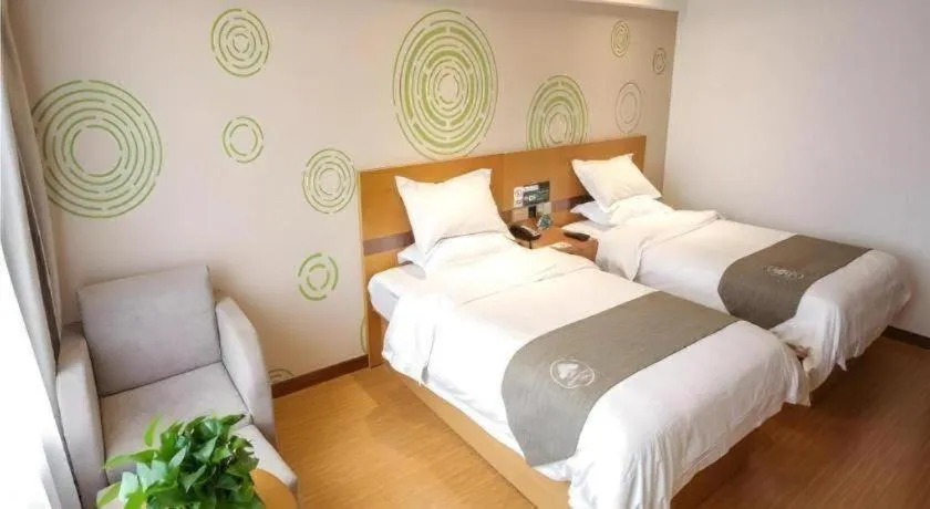 Bed in GreenTree Inn Shangqiu Ningling County Bus Station