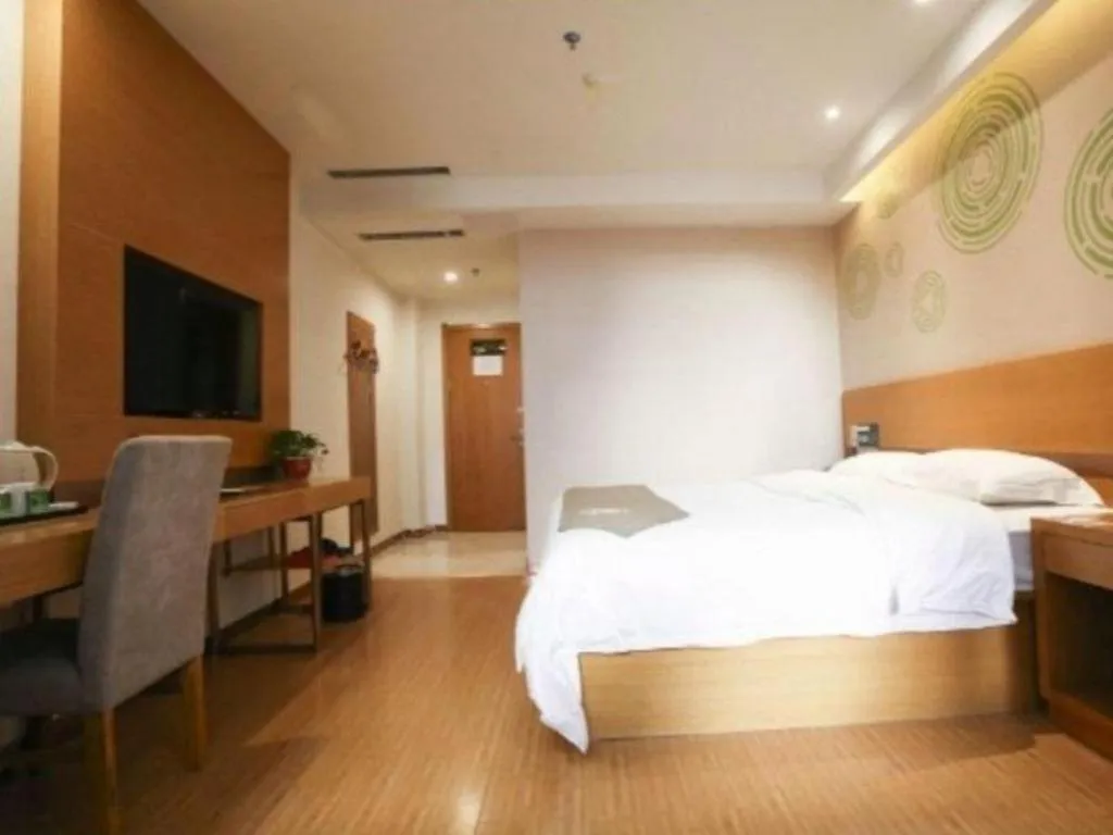 Bed in GreenTree Inn Shangqiu Ningling County Bus Station