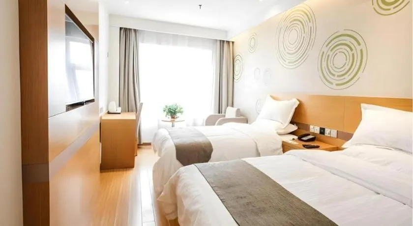 Bed in GreenTree Inn Shangqiu Ningling County Bus Station