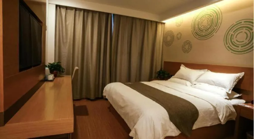 Bed in GreenTree Inn Shangqiu Ningling County Bus Station