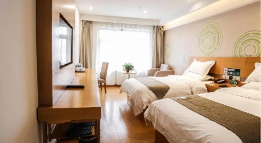 Bed in GreenTree Inn Shangqiu Ningling County Bus Station