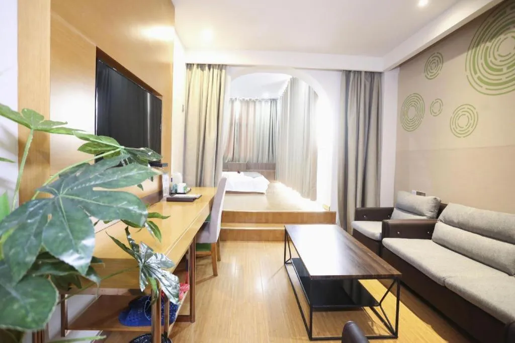 Bed in GreenTree Inn Shangqiu Ningling County Bus Station