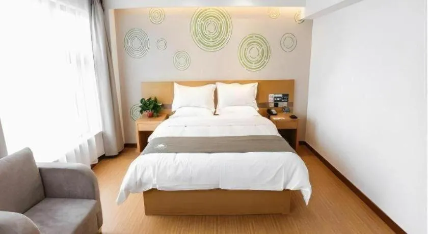 Bed in GreenTree Inn Shangqiu Ningling County Bus Station