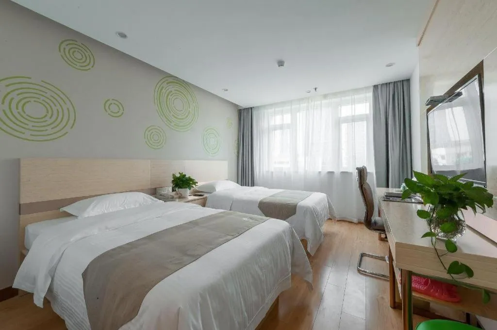 Bed in GreenTree Inn Wuhu Eshan Road University City