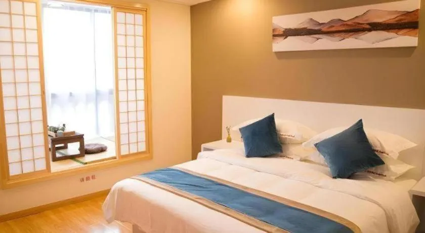 Bed in Shell Shanghai Songjiang District Xinqiao Town Xinqiao Hotel