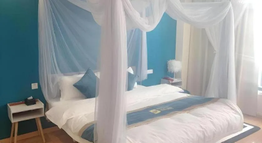 Bed in Shell Shanghai Songjiang District Xinqiao Town Xinqiao Hotel