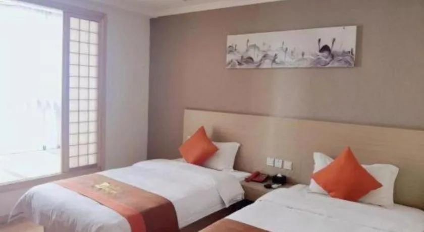 Bed in Shell Shanghai Songjiang District Xinqiao Town Xinqiao Hotel