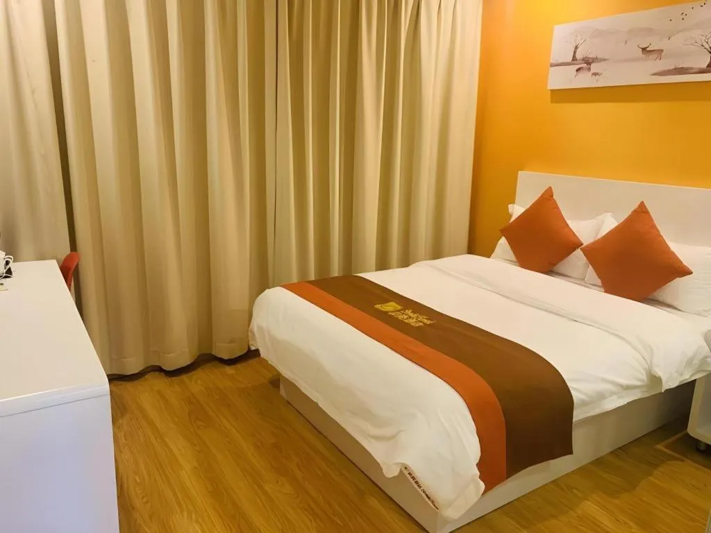 Bed in Shell Shanghai Songjiang District Xinqiao Town Xinqiao Hotel
