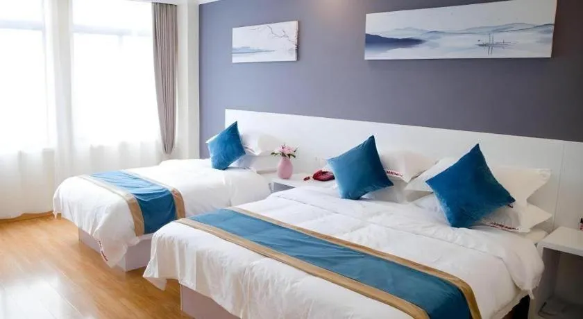 Bed in Shell Shanghai Songjiang District Xinqiao Town Xinqiao Hotel