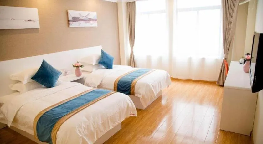 Bed in Shell Shanghai Songjiang District Xinqiao Town Xinqiao Hotel