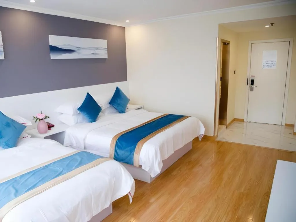 Bed in Shell Shanghai Songjiang District Xinqiao Town Xinqiao Hotel