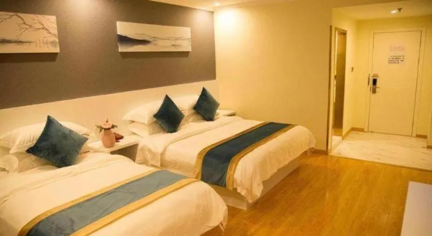 Bed in Shell Shanghai Songjiang District Xinqiao Town Xinqiao Hotel