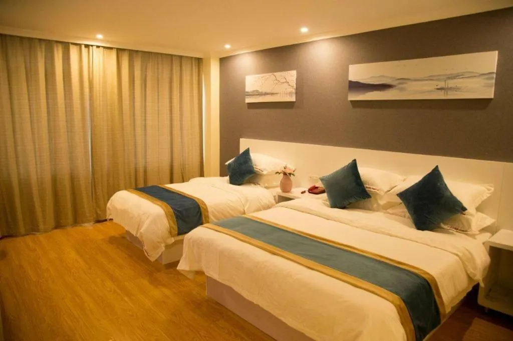 Bed in Shell Shanghai Songjiang District Xinqiao Town Xinqiao Hotel