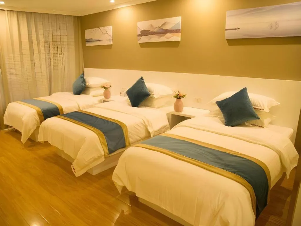 Bed in Shell Shanghai Songjiang District Xinqiao Town Xinqiao Hotel