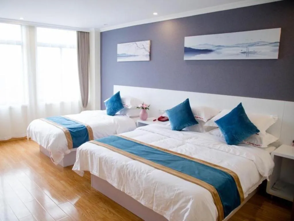 Bed in Shell Shanghai Songjiang District Xinqiao Town Xinqiao Hotel