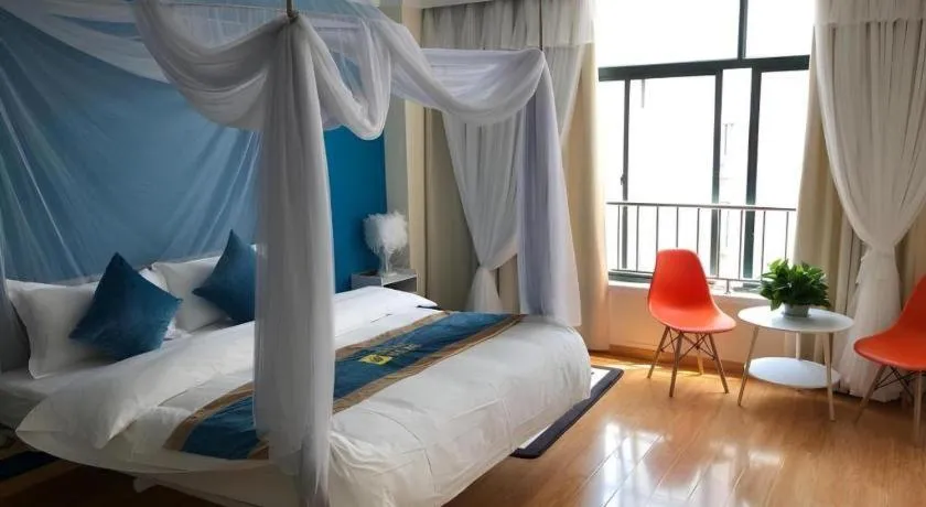 Bed in Shell Shanghai Songjiang District Xinqiao Town Xinqiao Hotel