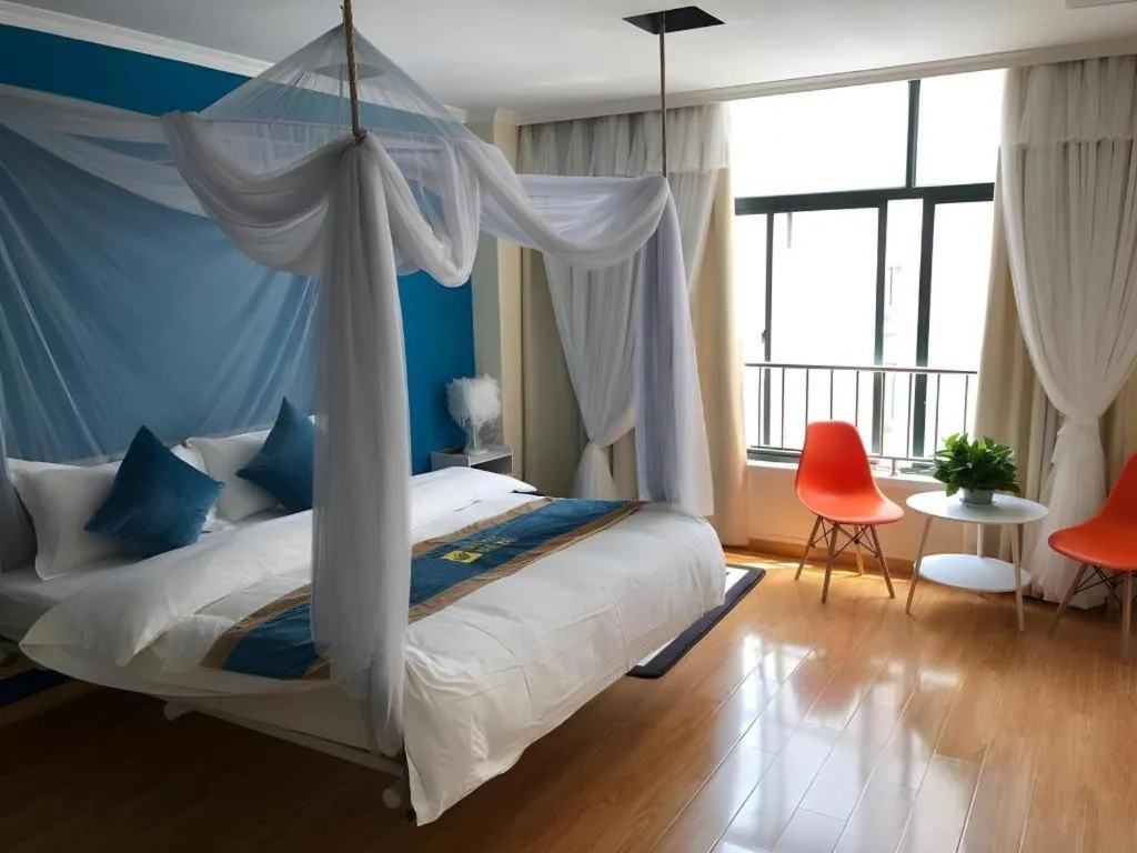 Bed in Shell Shanghai Songjiang District Xinqiao Town Xinqiao Hotel